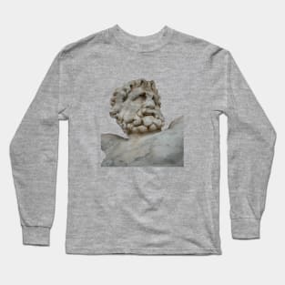 The Torment Of Prometheus Greek Statue Vector Art Long Sleeve T-Shirt